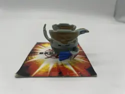 Bakugan Battle Brawlers Gray Haos Cosmic Ingram 620G + Random Card Anime Toy 1 - Image 2