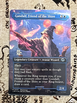 Gandalf, Friend of the Shire - Prerelease Cards - 401 - NM Foil - Image 1