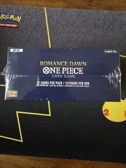 One Piece Card Game - OP01 - Romance Dawn - Booster Box- Sealed - White Bottom - Image 5