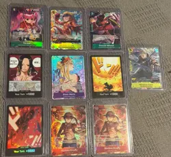 One Piece CCG Lot (Promo Don Cards) 10 Total Cards - Image 1
