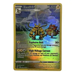 Pokemon TCG Electivire Crown Zenith: Galarian Gallery GG08/GG70 Holo Rare Card - Image 1