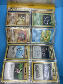 Original 1996 Pokemon Binder W/ Cards From ‘96-99’!! Jungle, Fossil, & Base Set! - Image 4