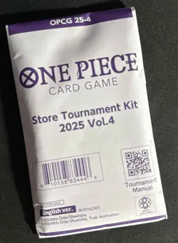 One Piece Card Game Store Tournament Kit 2025 Vol 4 English Sealed - Image 1
