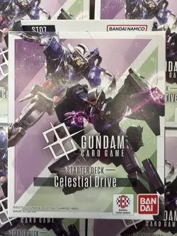 Gundam Card Game TCG ST07 Starter Deck Gundam 00 Theme Factory Sealed - Image 2