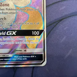 Pokemon TCG Jirachi GX Unified Minds Holo Promo Card 79a/236 NM Condition - Image 5
