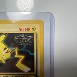 Pikachu 4 WB The First Movie Black Star Promo Pokemon Card - Image 4