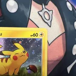 Pikachu SWSH039 Holo Black Star Promo Card Pack Fresh NM Condition - Image 2
