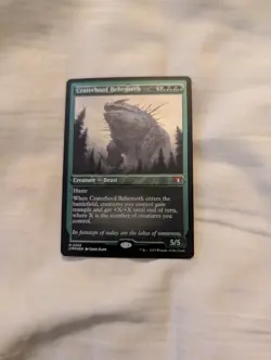 Craterhoof Behemoth (Foil Etched) Commander Masters Foil - Image 1