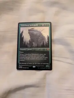 Craterhoof Behemoth (Foil Etched) Commander Masters Foil - Image 3