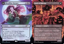 Bloodline Keeper // Lord of Lineage - Foil Extended Art SLD NM MTG - Image 1