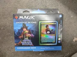 🔥2023 MAGIC The GATHERING Factory Sealed DOCTOR WHO Commander Deck NEW SEALED🔥 - Image 1
