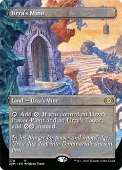 Urza's Mine - Foil Extended Art Promo Double Masters NM MTG - Image 1