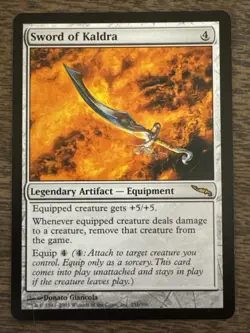 SWORD OF KALDRA MIRRODIN REGULAR NON-HOLO #251/306 NM - Image 1