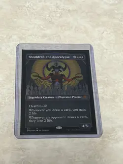 Sheoldred, the Apocalypse (Textured Foil) Dominaria United Foil - Image 1