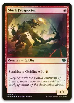 Skirk Prospector #137 (Foil) (NM) Dominaria Remastered DMR Magic MTG - Image 1