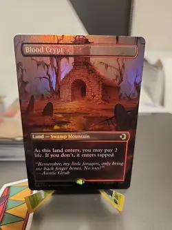 Blood Crypt (Borderless) Lorwyn Eclipsed Foil (In Hand) - Image 1