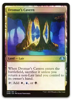Dromar's Cavern #246 (Foil) (NM) Dominaria Remastered DMR Magic MTG - Image 1