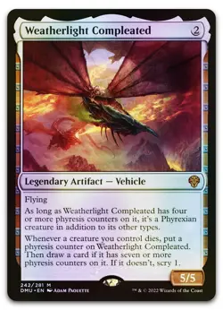 Weatherlight Compleated #242 (Foil) (NM) Dominaria United DMU Magic MTG - Image 1