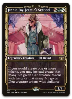 Jinnie Fay, Jetmir's Second (Showcase) #313 LP Streets New Capenna SNC Magic MTG - Image 1