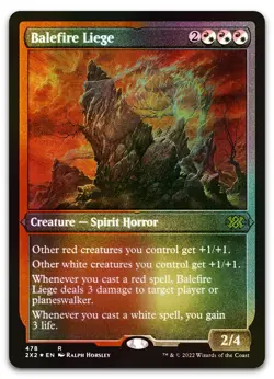 Balefire Liege (Foil Etched) #478 (NM) Double Masters 2022 2X2 Magic MTG - Image 1