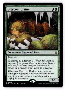 Evercoat Ursine 30 Commander: Bloomburrow LP - Image 1