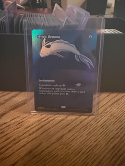 Mystic Remora FOIL 0016 Borderless Avatar Eternal - Image 1
