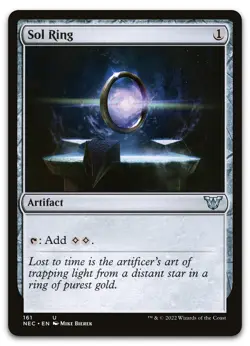 Sol Ring #161 (NM) Kamigawa Neon Dynasty NEC Magic MTG - Image 1