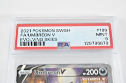 Umbreon V (Alternate Full Art) 2021 Pokemon 189/203 SWSH07: Evolving Skies Holo - Image 5