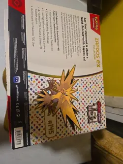 Pokemon TCG Scarlet & Violet 151 Zapdos EX Collection Box Sealed NEW (ALL 5) - Image 2
