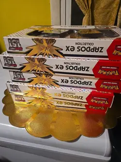 Pokemon TCG Scarlet & Violet 151 Zapdos EX Collection Box Sealed NEW (ALL 5) - Image 5