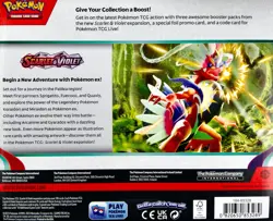 Pokemon TCG Scarlet & Violet 3 Booster Packs + Arcanine Foil Promo Card - Image 2