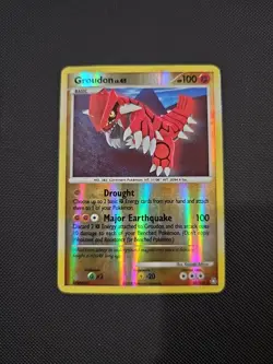 Groudon 29/146 Reverse Holo Rare Pokemon TCG Diamond & Pearl Legends Awakened - Image 1
