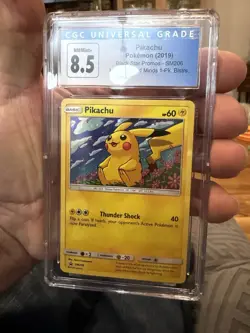 Pikachu Pokemon (2019) Black Star Promos Sm206 Holo Unified Minds - Image 1