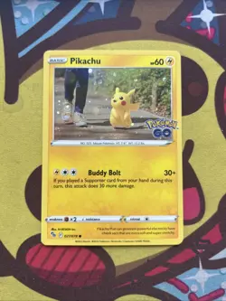 Pokemon Pikachu Cosmic Cosmo Holo 027/078 - Excellent - Set Stamped Go - Image 1