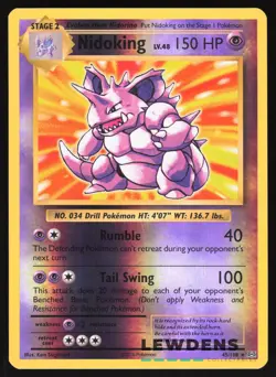 Nidoking - 45/108 - Reverse Holo Holo Rare - XY Evolutions - Pokemon Card - Image 1