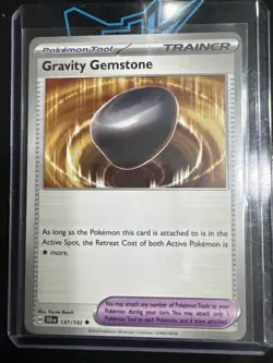 SUPER RARE Pokemon Albino Back Error Gravity Gemstone - Image 2