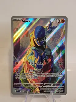 🔥 SAWK 🔥 Full Art 2025 Pokemon Scarlet And Violet #130 - Image 1
