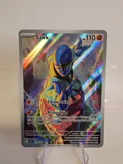🔥 SAWK 🔥 Full Art 2025 Pokemon Scarlet And Violet #130 - Image 3