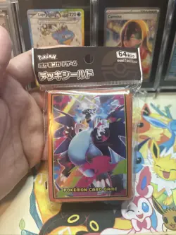 Pokemon deck shield Inferno X Mega Charizard X sleeves 64 ct new sealed - Image 1