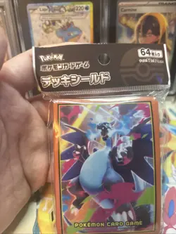 Pokemon deck shield Inferno X Mega Charizard X sleeves 64 ct new sealed - Image 2