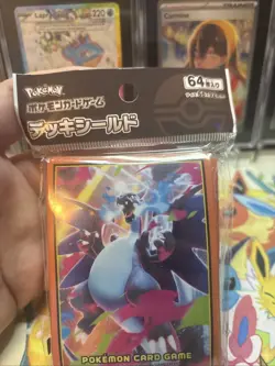 Pokemon deck shield Inferno X Mega Charizard X sleeves 64 ct new sealed - Image 3