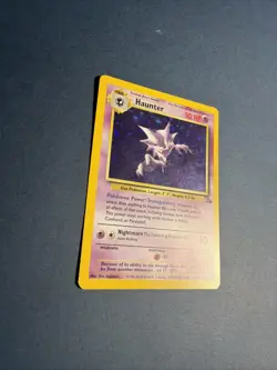 Pokemon TCG Haunter 6/62 Fossil Unlimited Holo Rare WOTC - Image 3