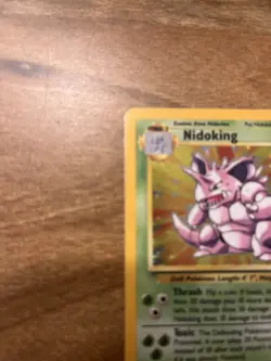 Pokemon Nidoking Base Set 11/102 Holo Rare Stage 2 90HP Wizards 1999-2000 - Image 4