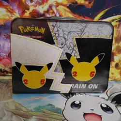 Pokemon TCG Celebration 25th Anniversary Collector’s Chest/ Lunch Box Tin Sealed - Image 3