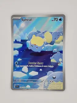 Spheal - 199/191 Scarlet & Violet Surging Sparks Illus. Rare - NM - POKEMON TCG - Image 1