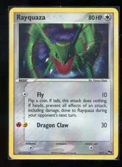 Rayquaza 3/17 - Holo Rare - Pop Series 1 Pokemon TCG LP/MP - Image 1