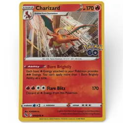 Pokemon TCG Charizard 010/078 Holo Pokemon GO VLP - Image 1