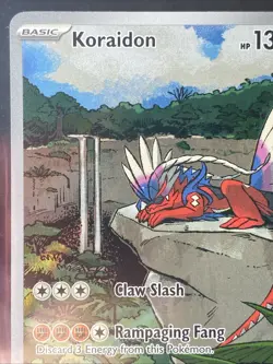 Pokemon TCG Koraidon EX Scarlet & Violet 2023 014 Holo Double Rare NM - Image 2