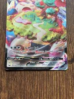 Pokemon TCG Snorlax VMAX Sword & Shield Base Set 142/202 - Image 3