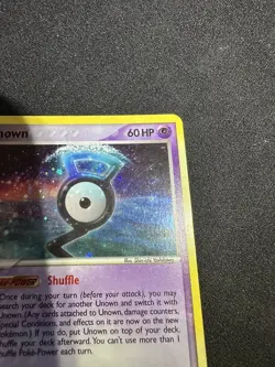 Unown G/28 Unseen Forces - Pokemon Holo Foil HP - Image 3